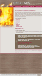 Mobile Screenshot of ofenhaus-werbach.de